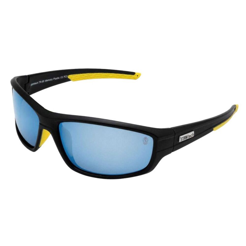 Storm Mens Logo Sunglasses / Black/Yellow